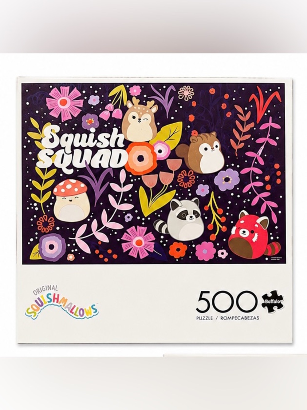 Squishmallows Purple Floral Squish Squad Puzzle
